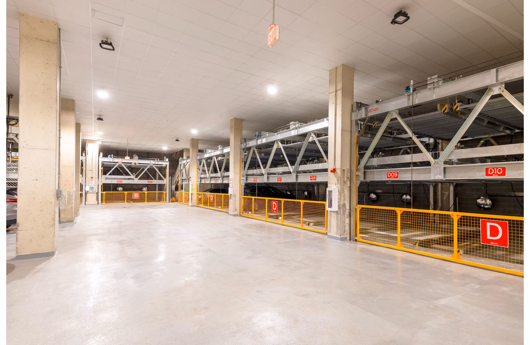covered parking at One Grove Apartments
