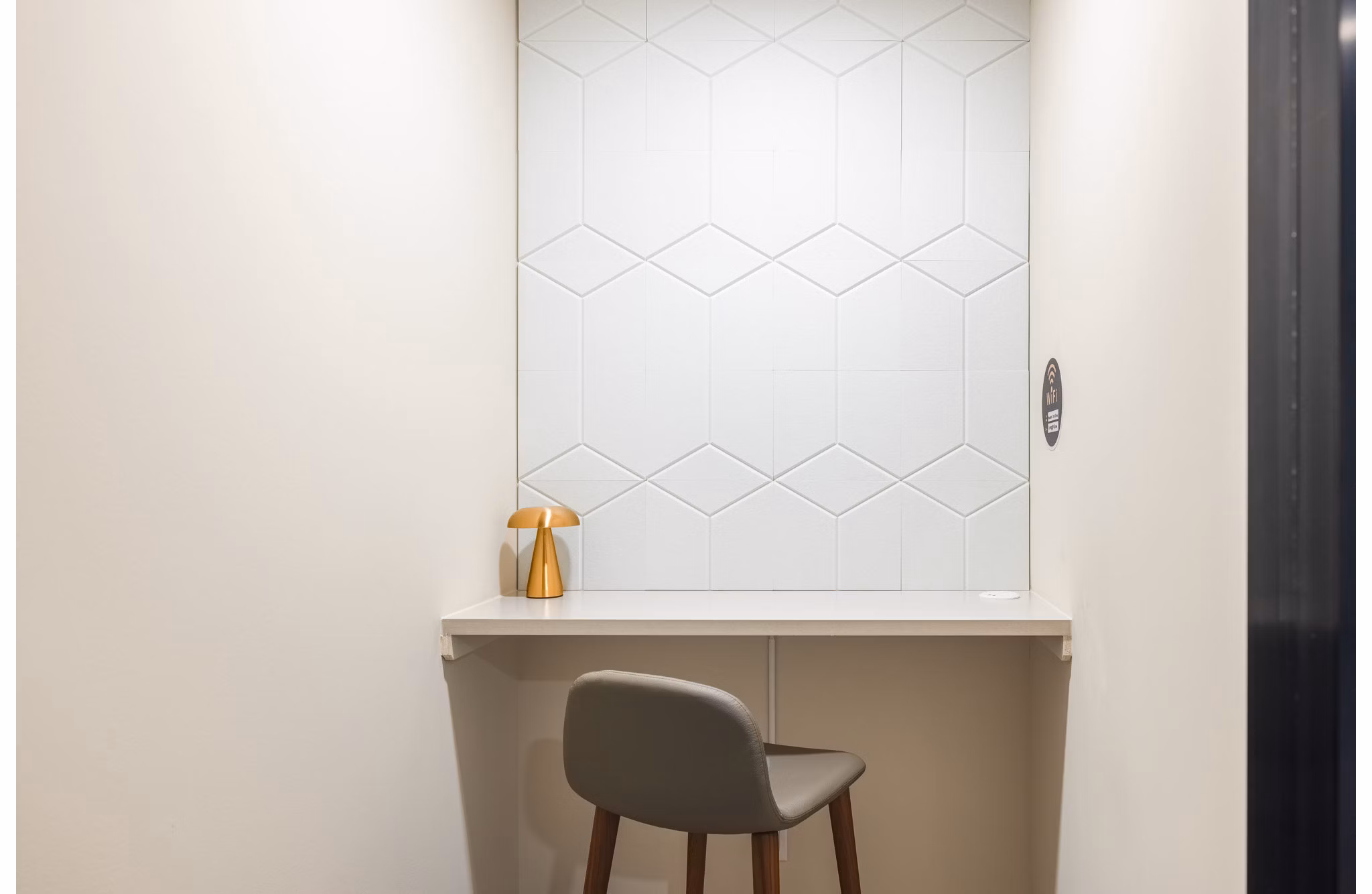 study area at One Grove Apartments