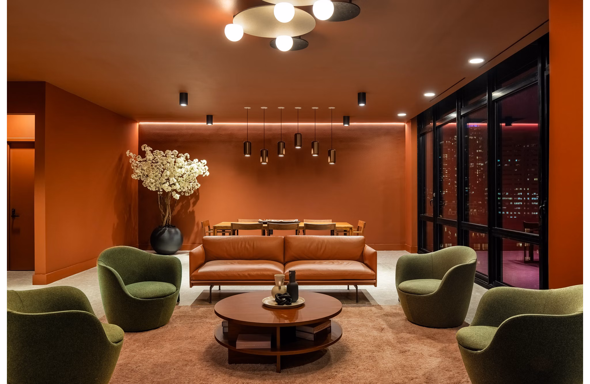 clubhouse at One Grove Apartments