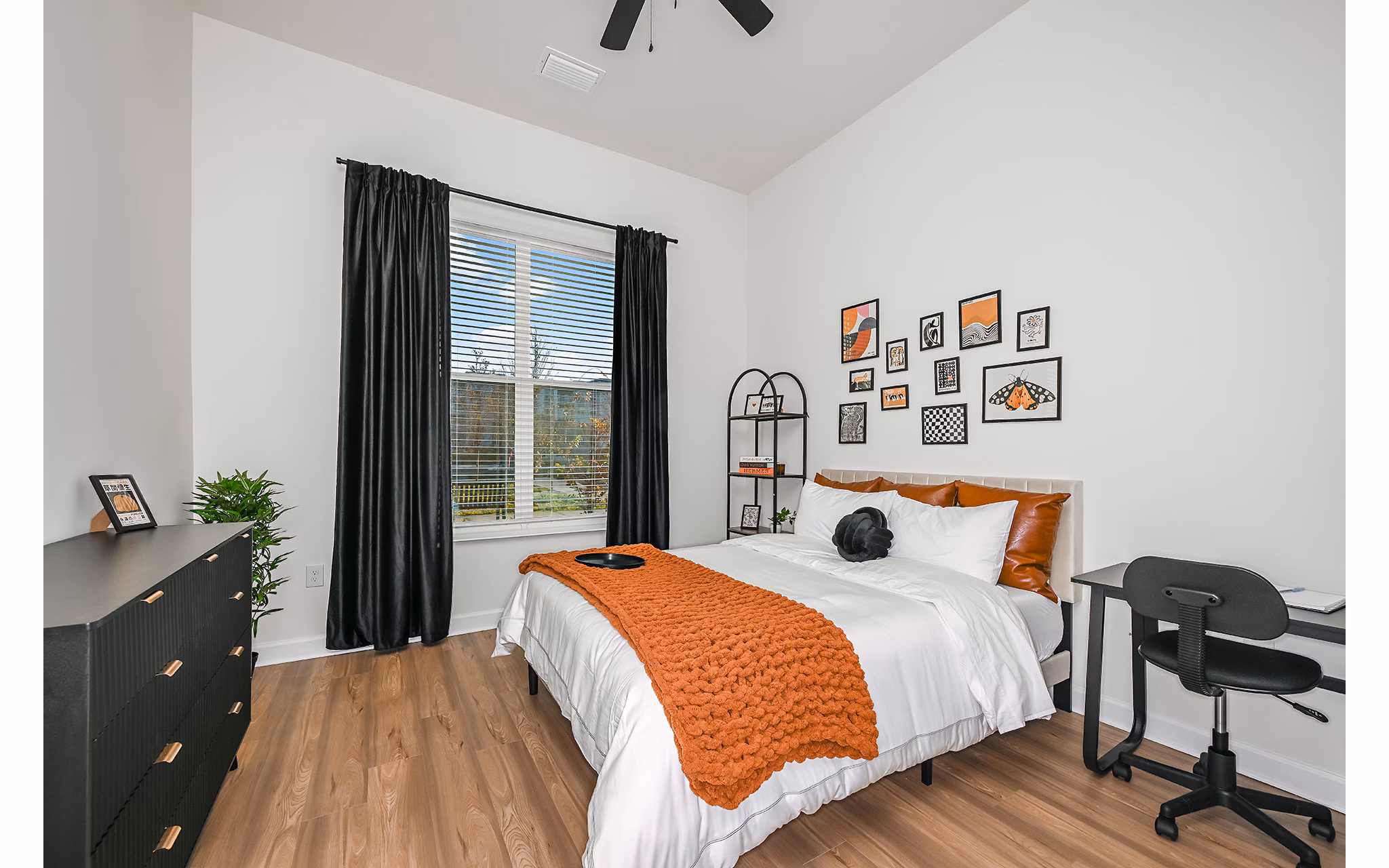 bedroom at Apollo Apartments 