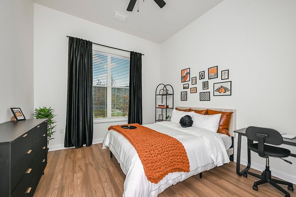 bedroom at Apollo Apartments 