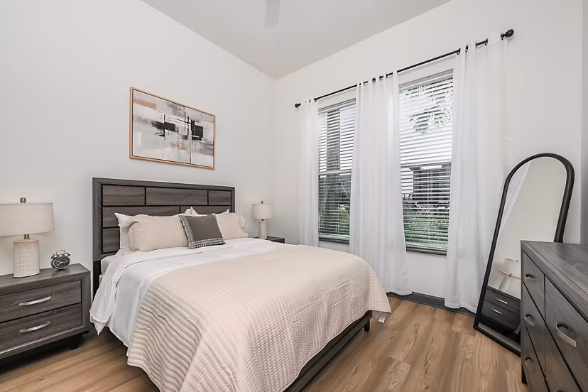 bedroom at Apollo Apartments 