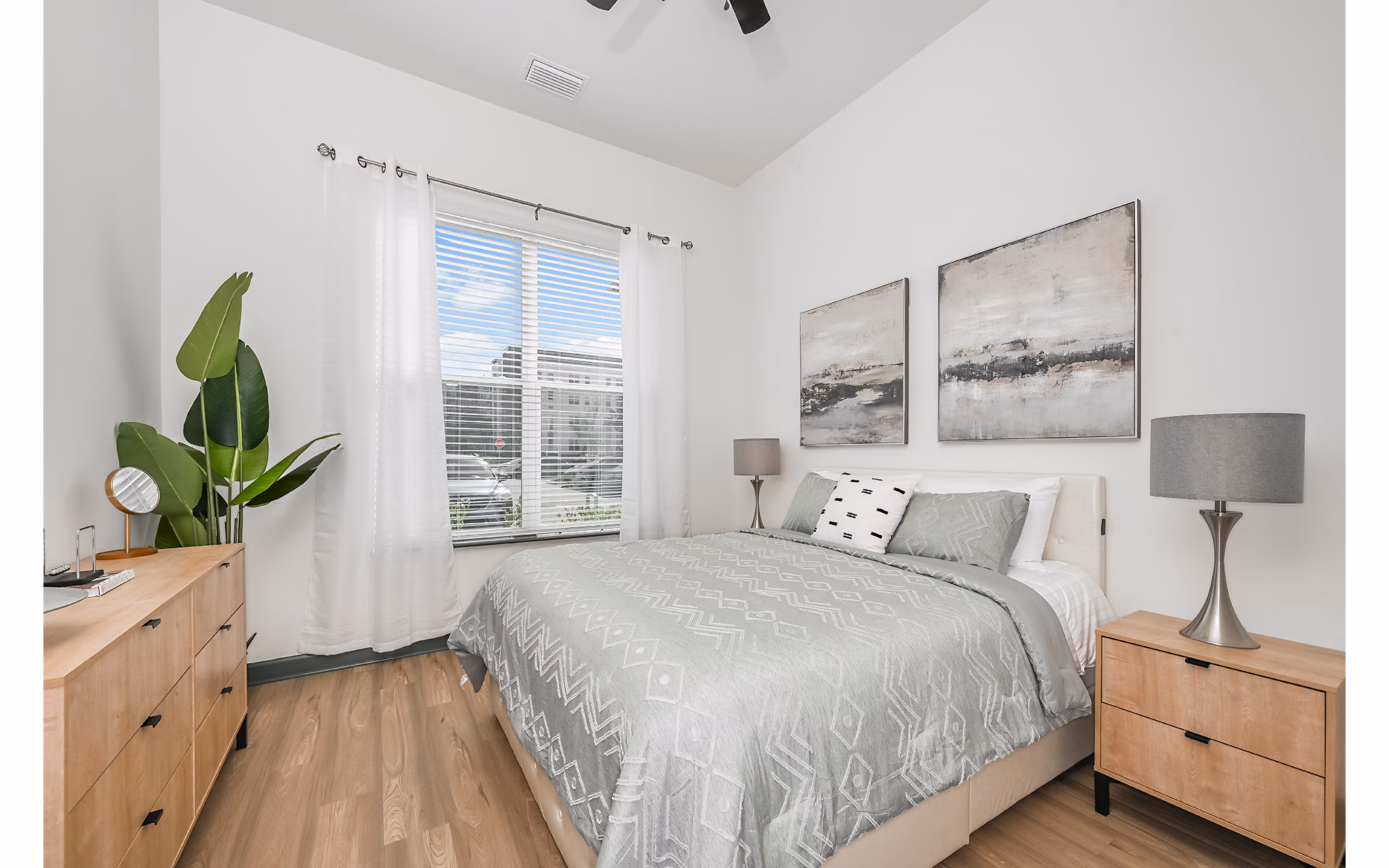 bedroom at Apollo Apartments 