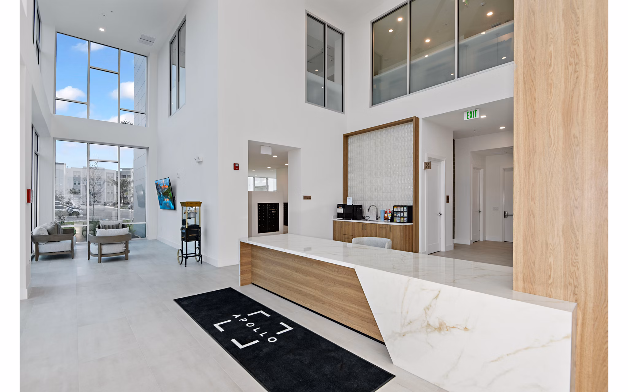clubhouse at Apollo Apartments 
