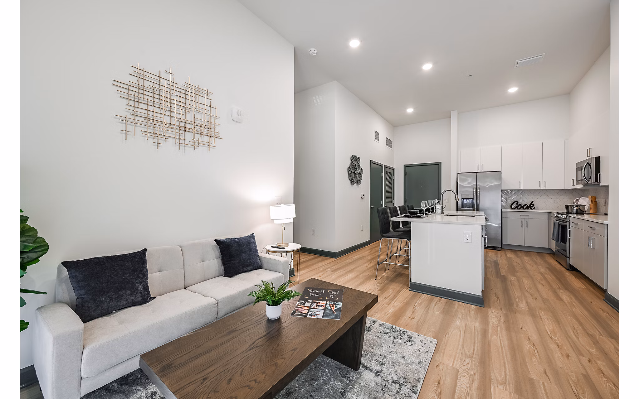 living room at Apollo Apartments 