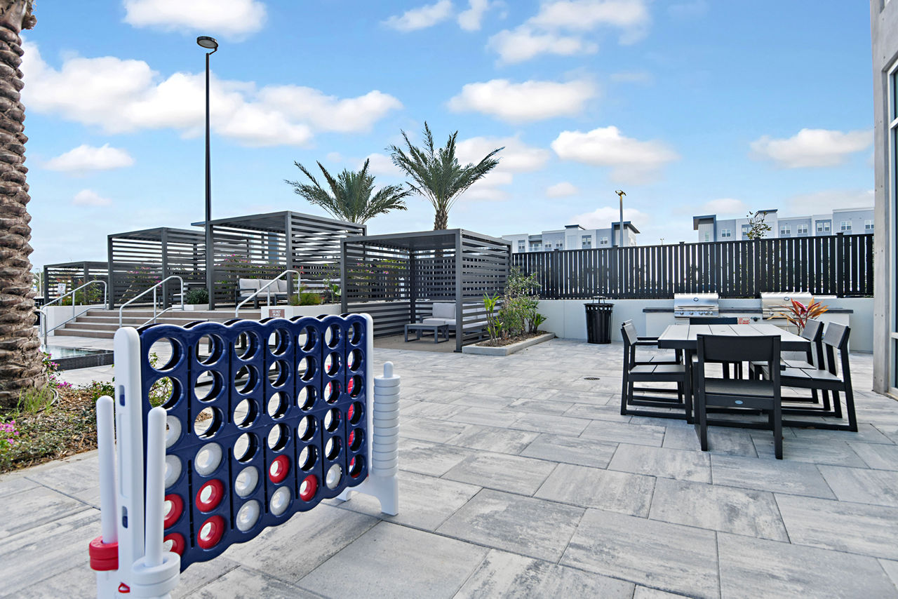 Grill area at Apollo Apartments (2 of 3)