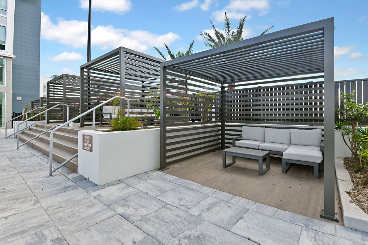 Grill area at Apollo Apartments (3 of 3)