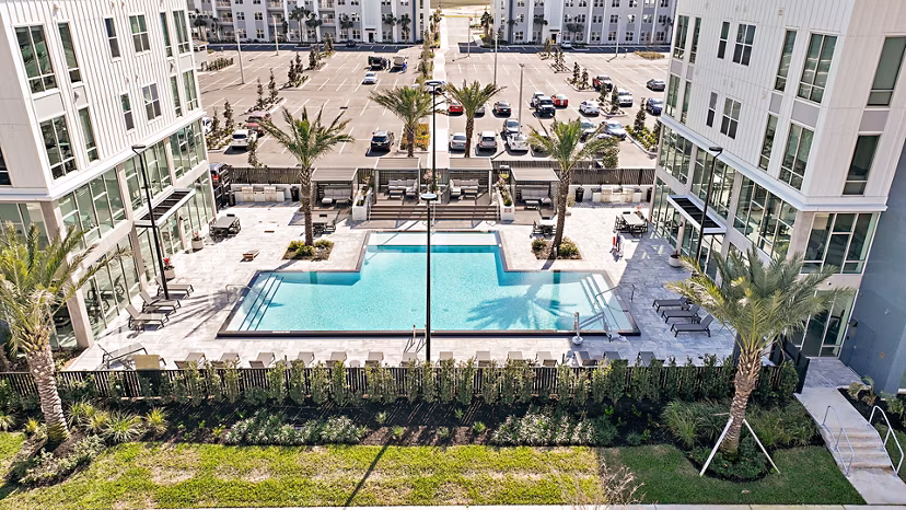 pool at Apollo Apartments 