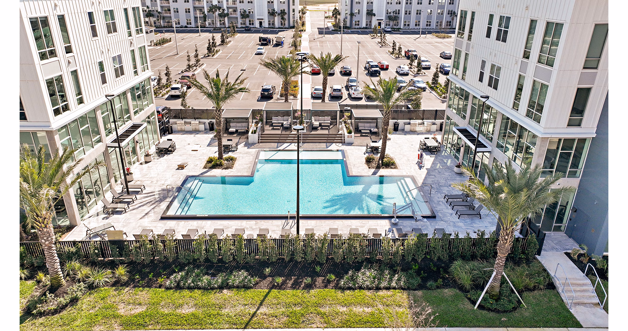 pool at Apollo Apartments 