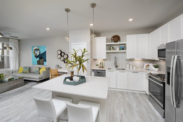 kitchen at SUR Lake Buena Vista Apartments