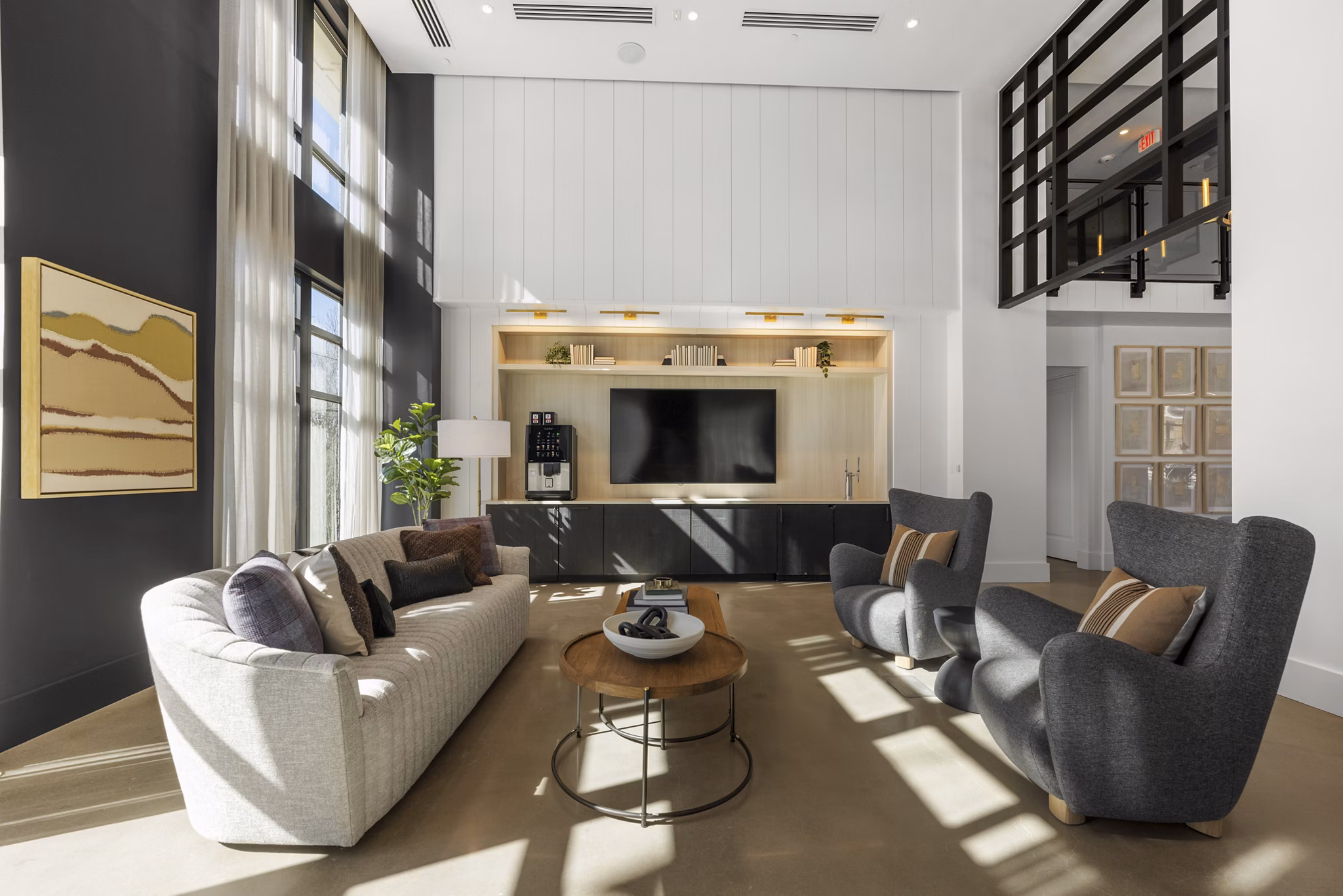 clubhouse at 704 at The Quarter Apartments