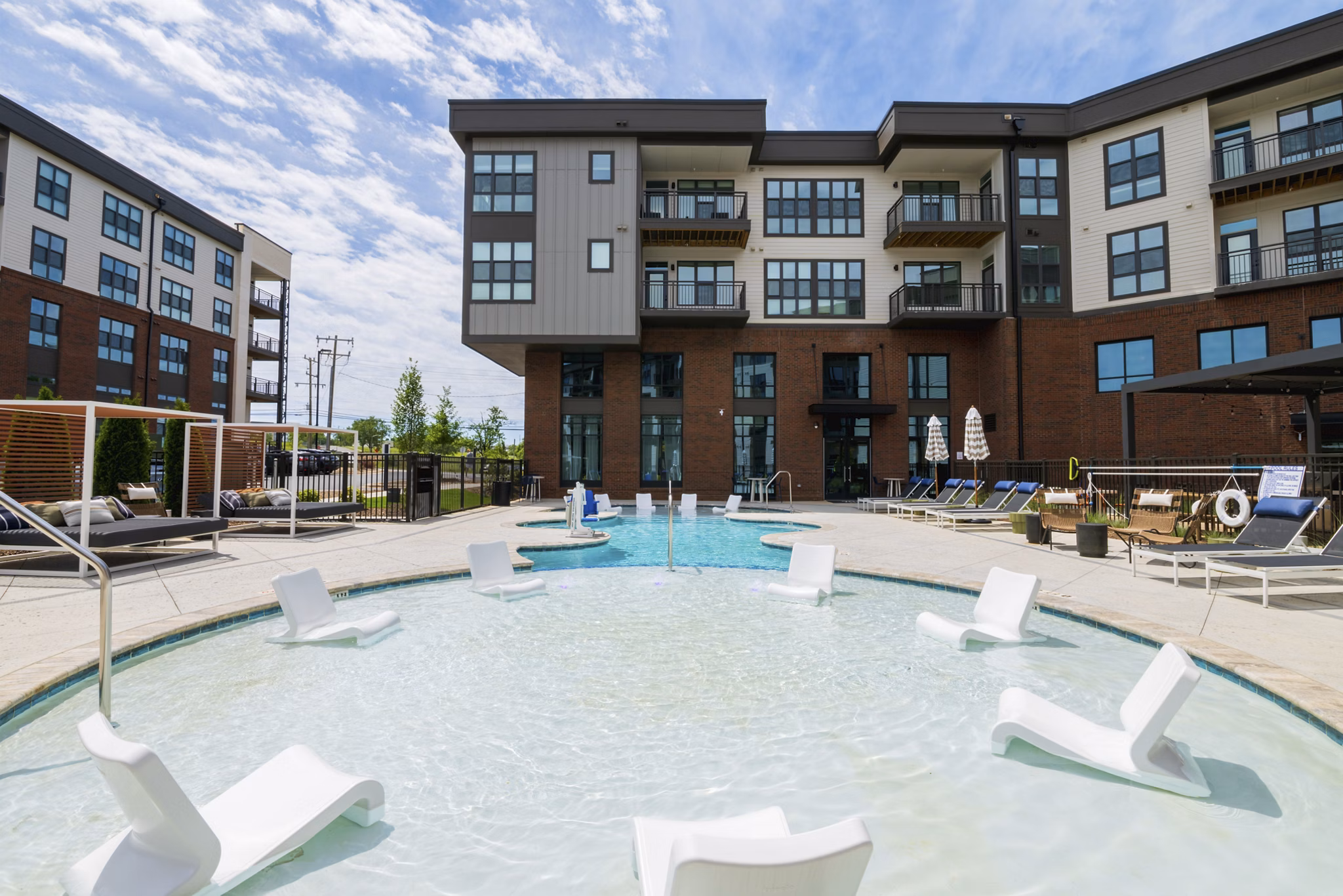 pool at 704 at The Quarter Apartments