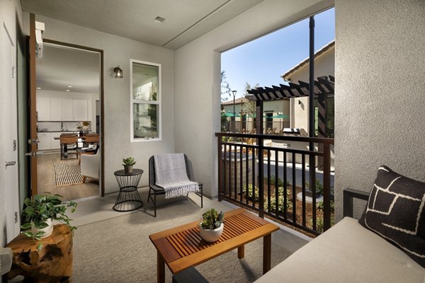 living room at Jefferson Avena Apartments