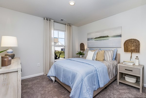 bedroom at The Grove at Ridgefield Homes