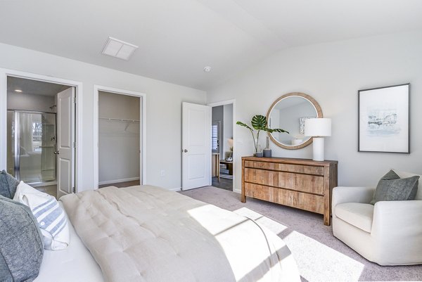 bedroom at The Grove at Ridgefield Homes