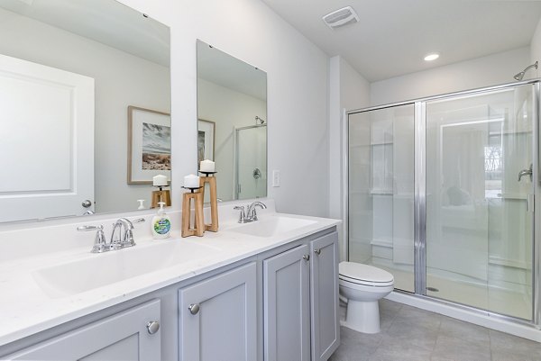 bathroom at The Grove at Ridgefield Homes