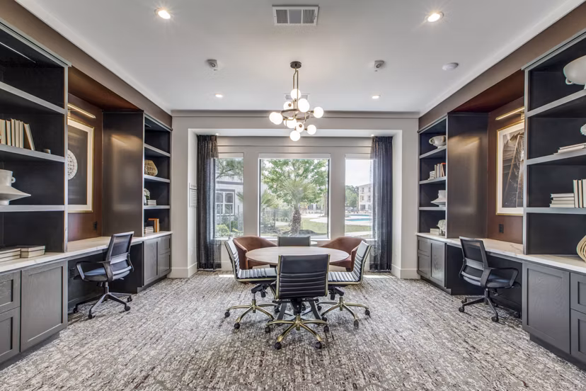 clubhouse at The Gregory Apartments