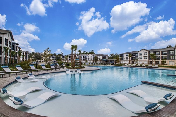 pool at The Gregory Apartments