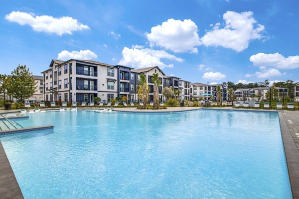 pool at The Gregory Apartments