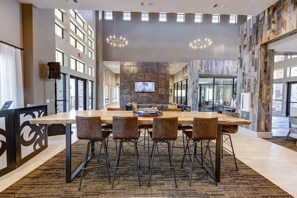 clubhouse at The Pointe at Valley Ranch Town Center Apartments