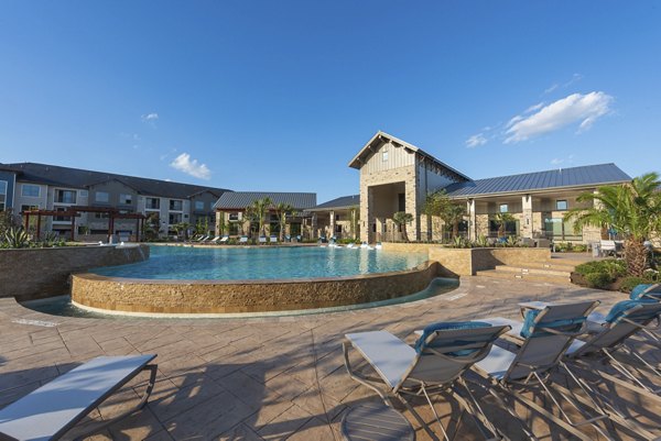 pool at The Pointe at Valley Ranch Town Center Apartments