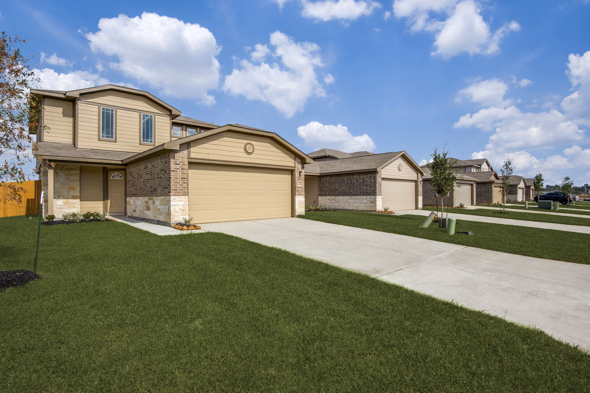building at Village at Granger Pines Apartments
