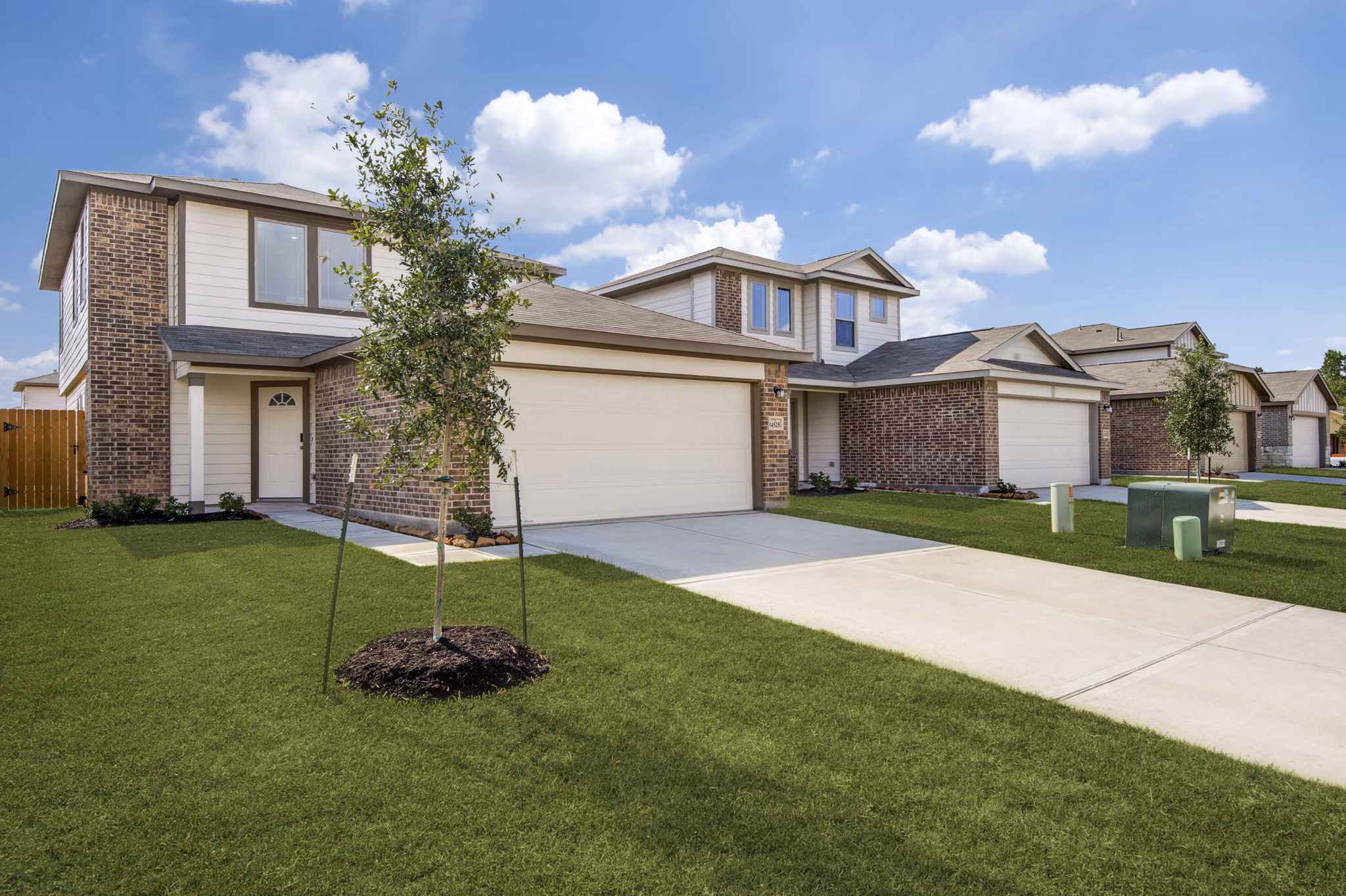building at Village at Granger Pines Apartments