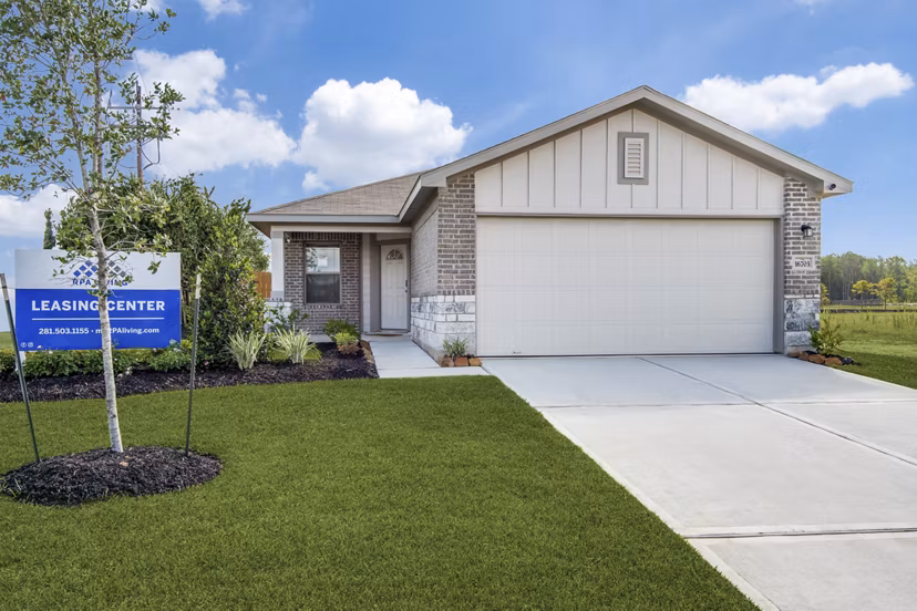 building at Village at Granger Pines Apartments