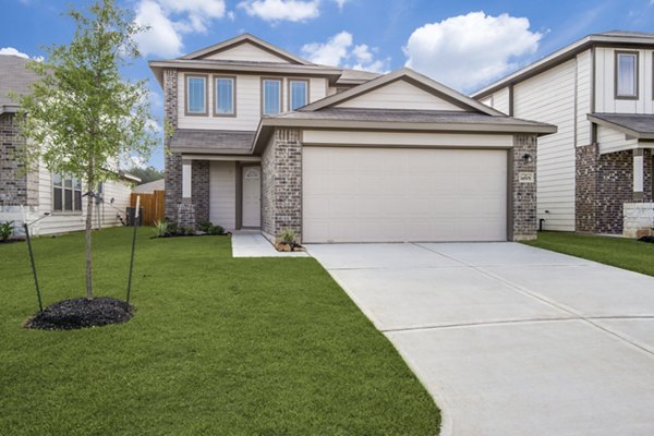 building at Village at Granger Pines Apartments