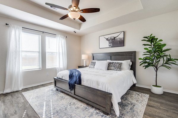 bedroom at Village at Granger Pines Apartments