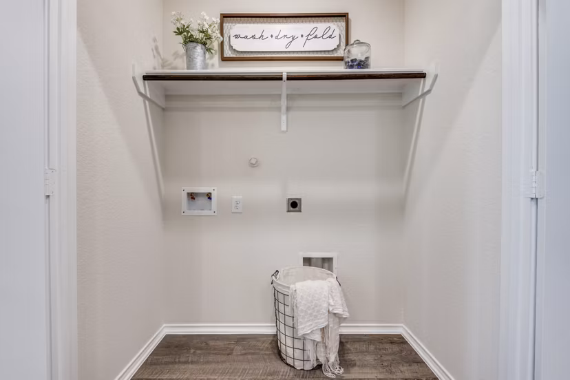 closet at Village at Granger Pines Apartments