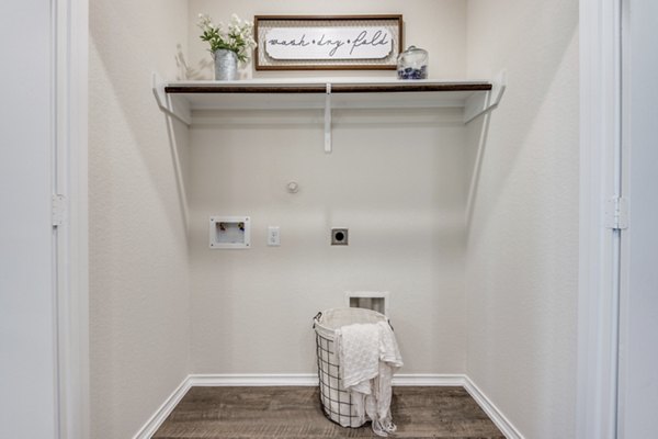 closet at Village at Granger Pines Apartments