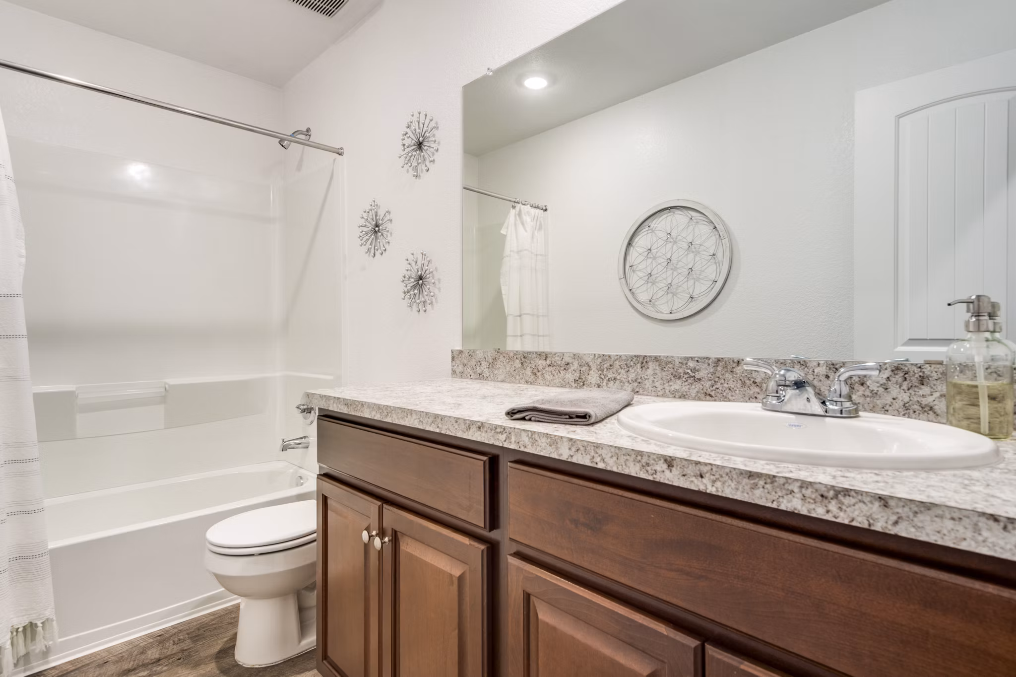 bathroom at Village at Granger Pines Apartments