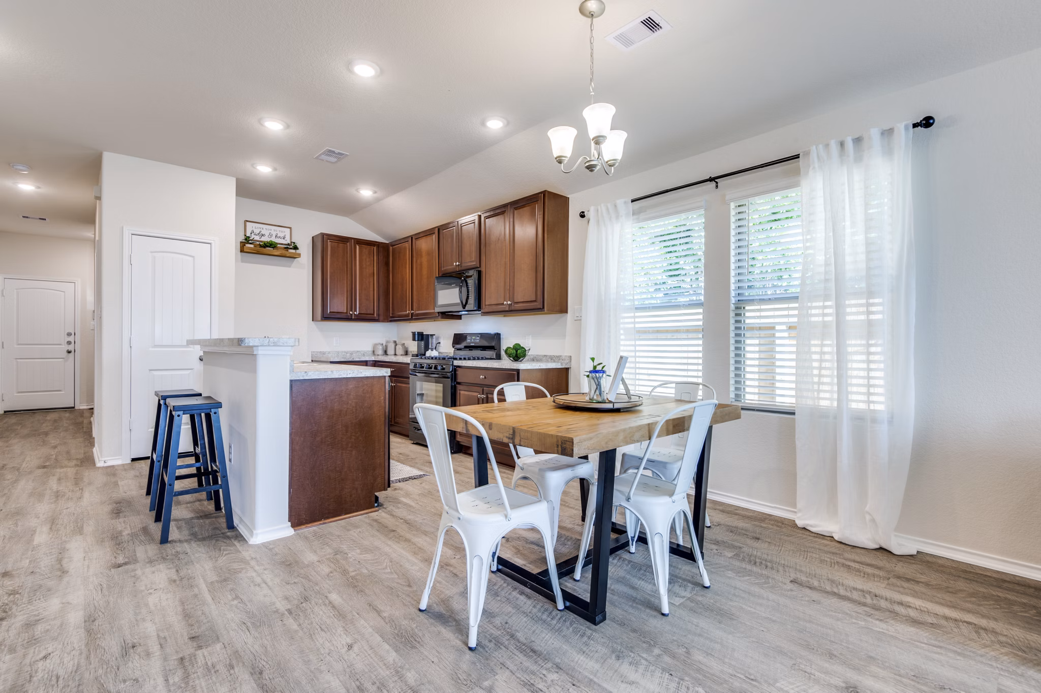 kitchen at Village at Granger Pines Apartments