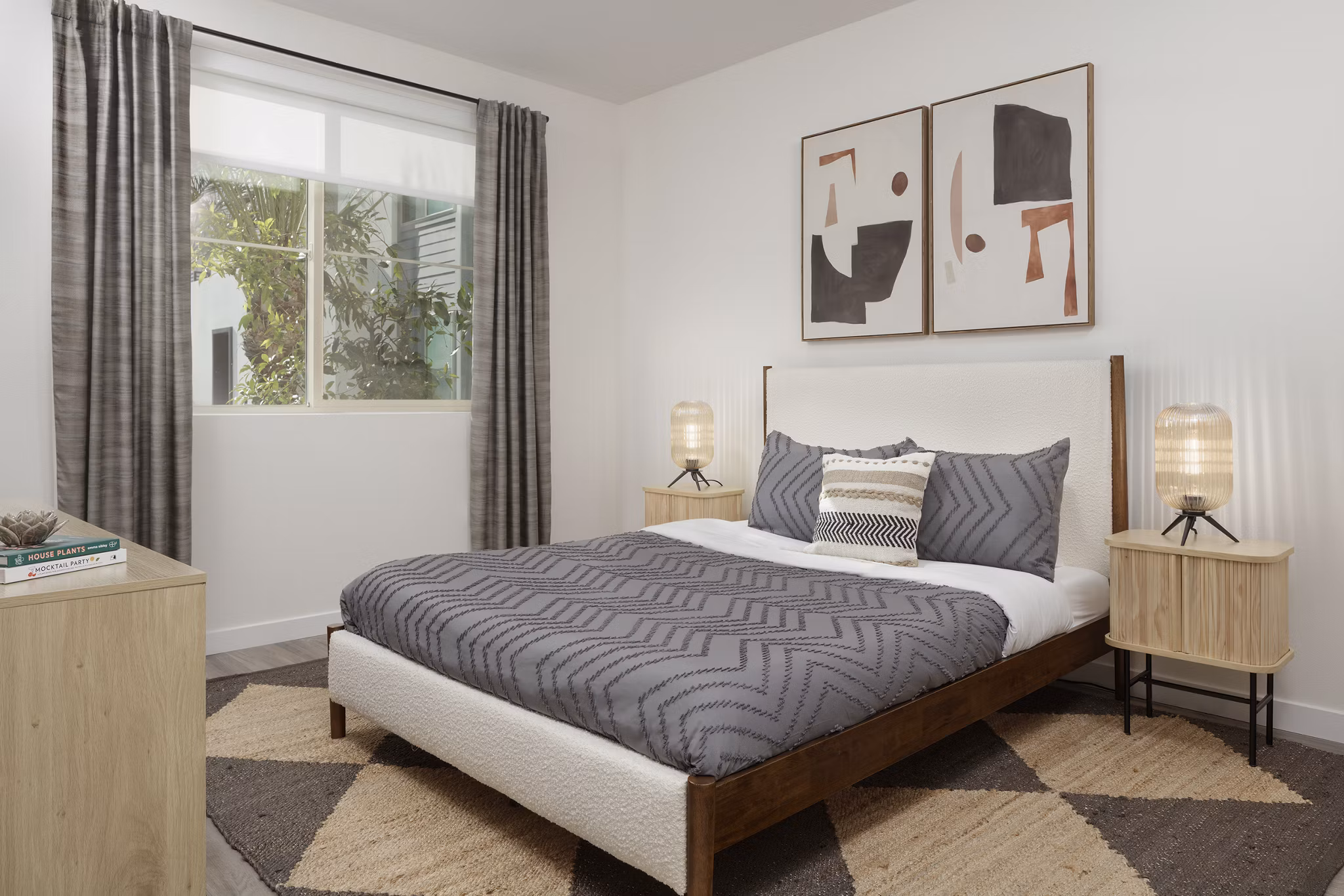 bedroom at Zia Apartments