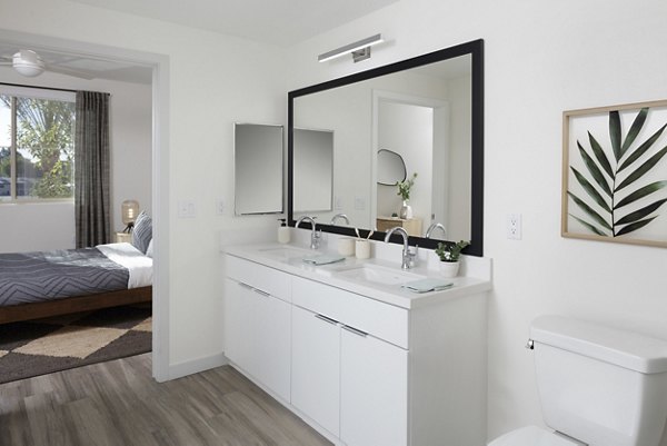 bathroom at Zia Apartments