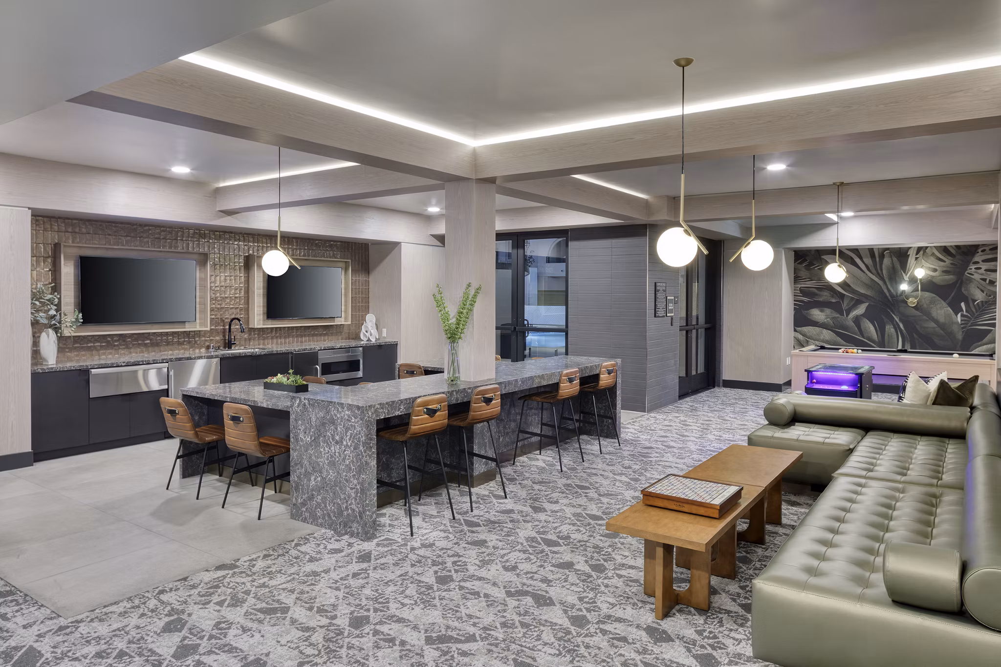 clubhouse at Zia Apartments