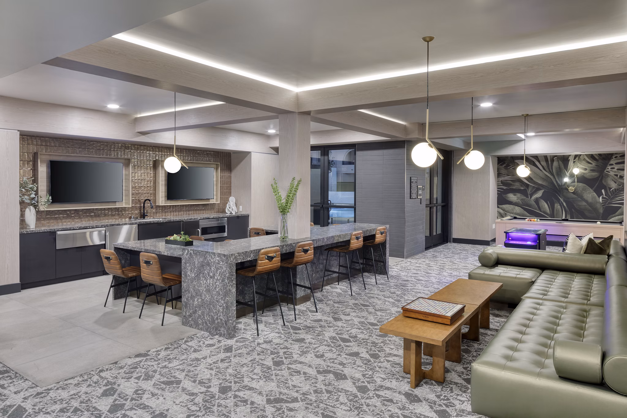 clubhouse at Zia Apartments