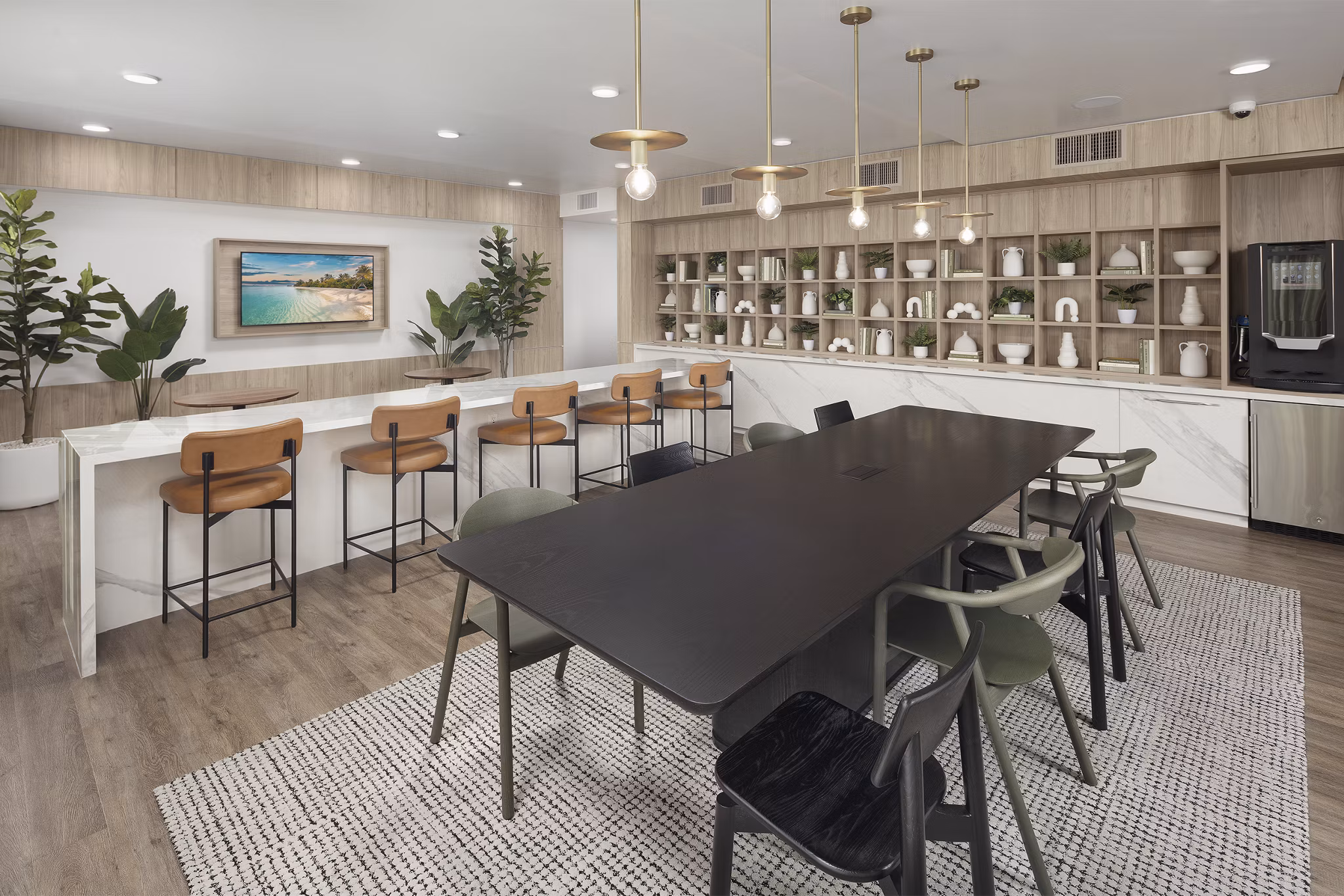 clubhouse at Zia Apartments