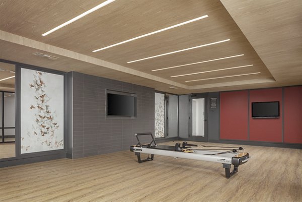 fitness center at Zia Apartments