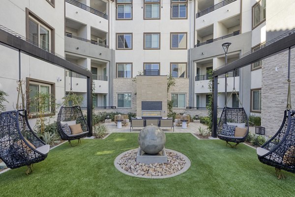 patio at Zia Apartments 