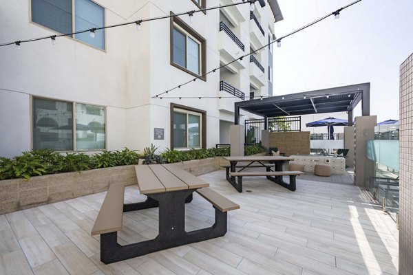 patio at Zia Apartments 