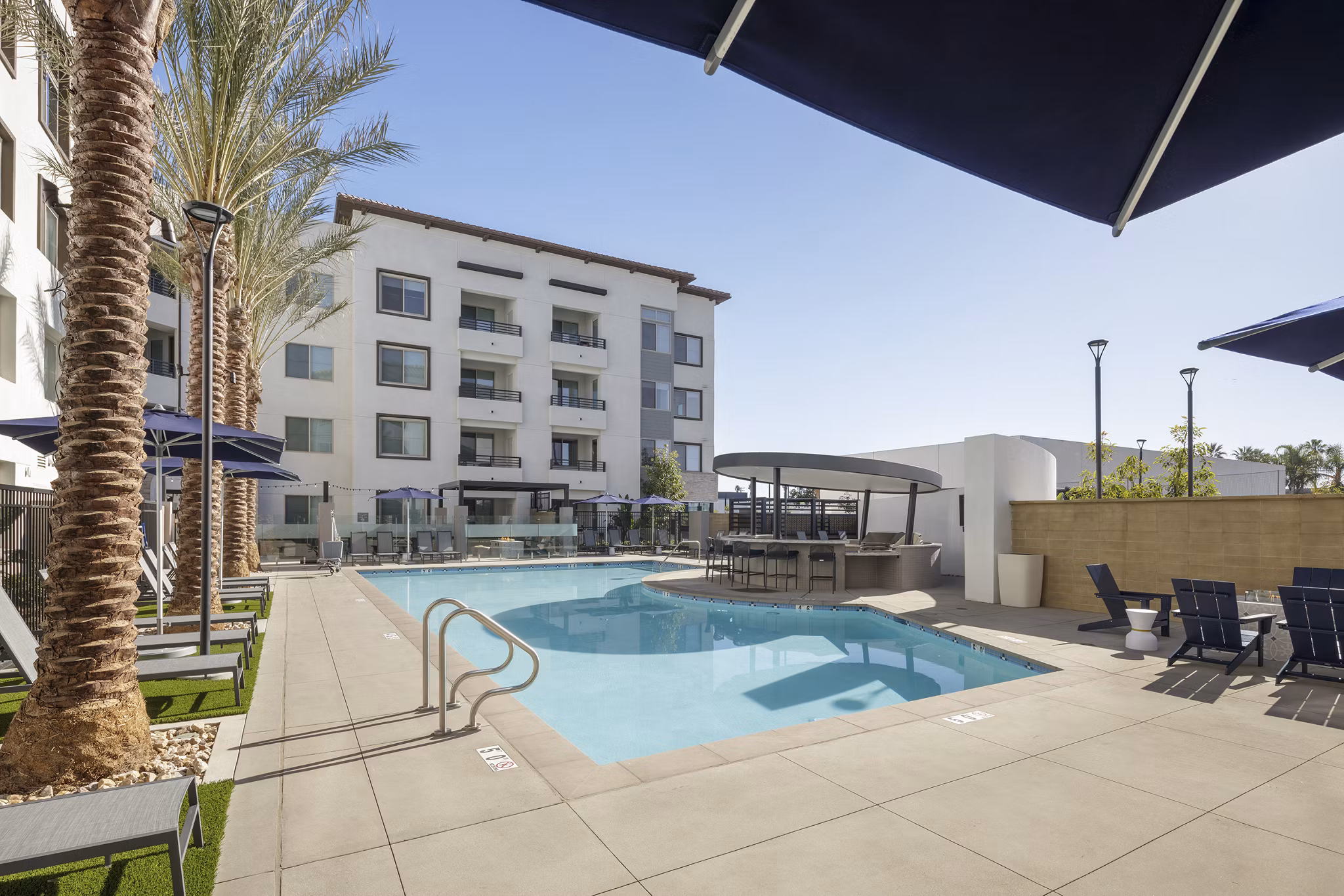 pool at Zia Apartments