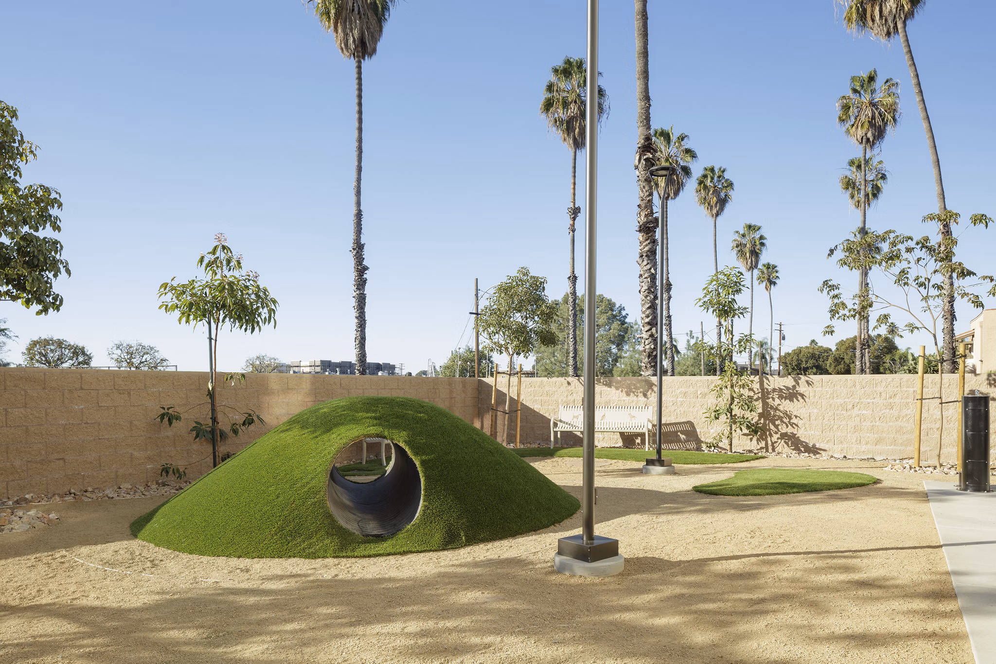 dog park at Zia Apartments