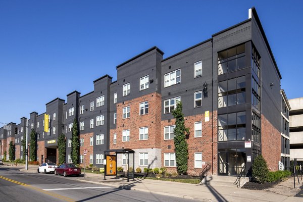 building at Trifecta Apartments