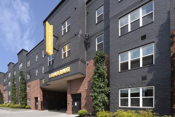 building at Trifecta Apartments