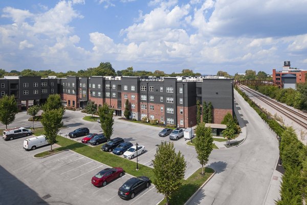 building at Trifecta Apartments