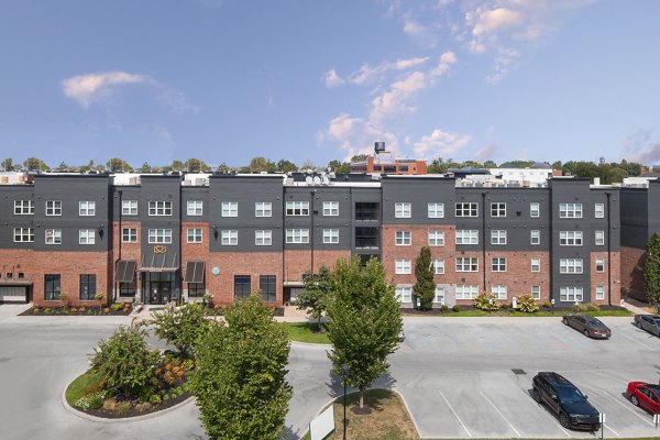 building at Trifecta Apartments