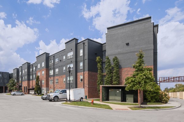 building at Trifecta Apartments
