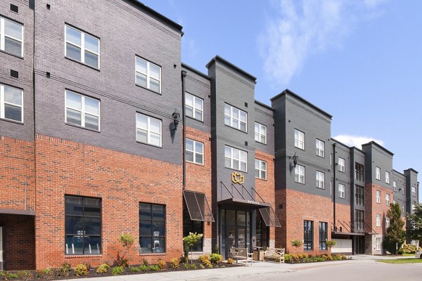 building at Trifecta Apartments